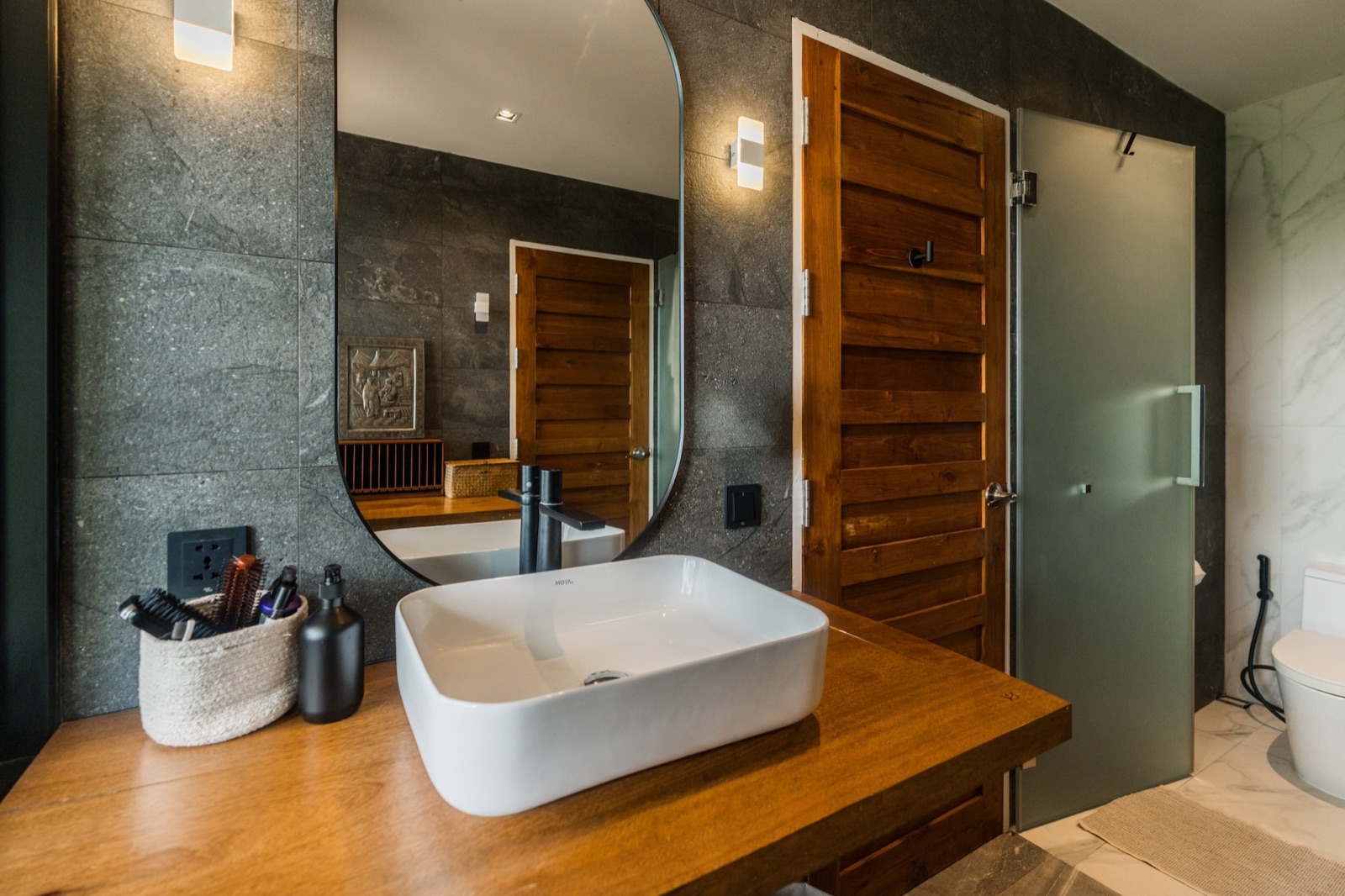 Shared bathroom